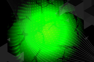 Obraz premium abstract, web, pattern, spider, design, light, technology, space, motion, texture, green, blue, wallpaper, dew, black, wave, line, dynamic, geometry, fractal, digital, tunnel, net, backdrop