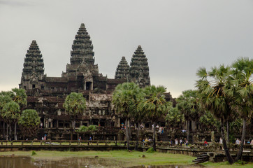 Fototapeta premium Ruinas de Angkor Wat, Siem Reap. Cambodia 