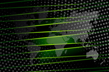 abstract, fractal, light, design, wallpaper, black, texture, wave, green, space, pattern, technology, art, illustration, concept, motion, backdrop, energy, lines, blue, dynamic, effect, dark