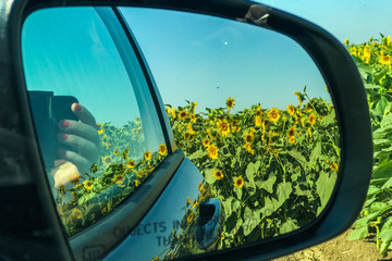 car on the road