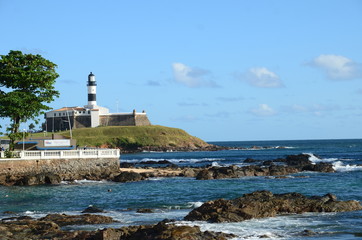 Playas en la ciudad de Salvador de Bahia Brasil