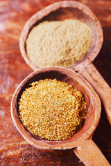 Svanetian Salt,  pure grounded Blue Fenugreek, homemade Adjika