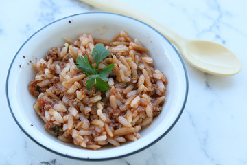 turkish traditional pilaf