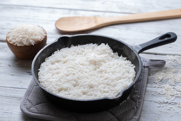 long rice image cooked in skillet