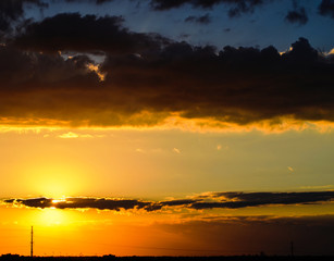 Obraz premium sunset