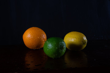 lemons and oranges