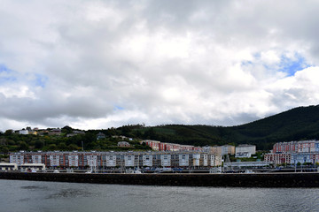 Obraz premium city of Viveiro, Lugo, Galicia. Spain. Europe. September 30, 2019