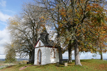 Naklejka premium Heiliger-Hermann-Josef-Kapelle bei Ripsdorf / Eifel