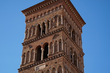 Fototapeta premium campanile duomo Terracina