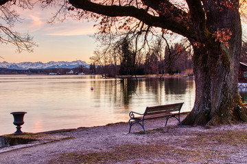 Abendstimmung am Starnberger See