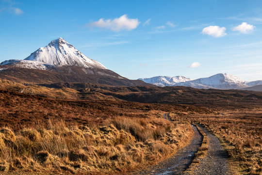 Mount Errigal and Poisoned Glen