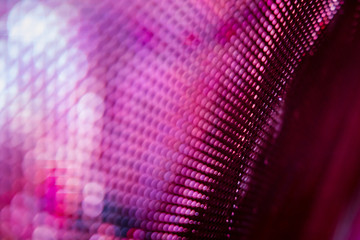 CloseUp LED blurred screen. LED soft focus background. abstract background ideal for design.