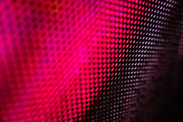 CloseUp LED blurred screen. LED soft focus background. abstract background ideal for design.