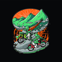 bikers artwork