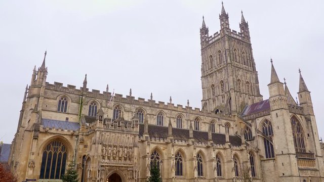 Famous Gloucester Cathedral in England - travel photography