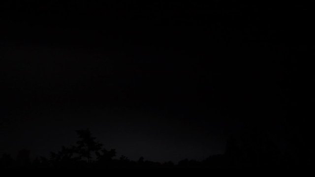 night sky with lightning