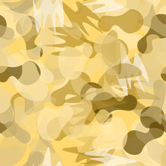 Fototapeta premium Camouflage Seamless Pattern. Military Camouflage