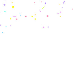 Sprinkles grainy. Cupcake dessert bakery confetti