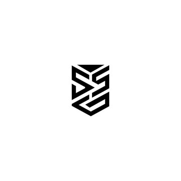 SS SGS Logo Icon Vector Template