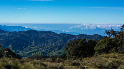 panoramic view of mountains