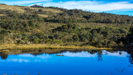 lake in mountains