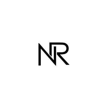 NR N R initial logo company name