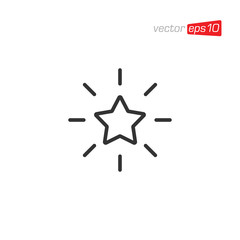 Star Icon Design Vector Template