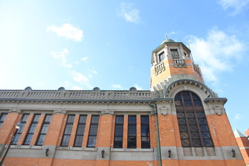 Fototapeta na wymiar Heritage Building in Mojiko District, Kitakyushu, Japan