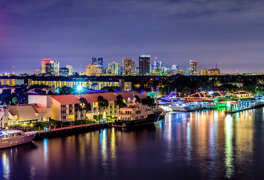 Fort Lauderdale At Night