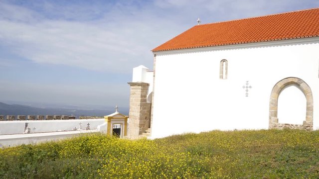 Evoramonte church and cemetery in Alentejo, Portugal