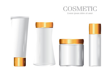 Cosmetic packaging and template, Skin compare