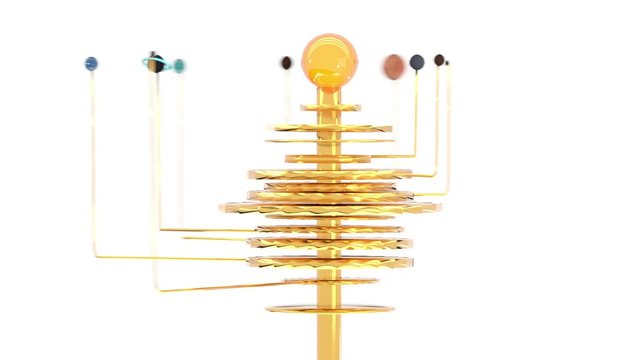 orrery planet 2 model system