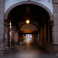 Calles de Patzcuaro Michoacan