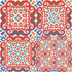 Mexican vintage talavera tiles.