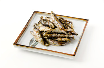小魚の唐揚げ