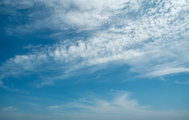 Naklejka premium Beautiful sky and clouds landscape