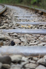 Fototapeta na wymiar Beautiful railway Track