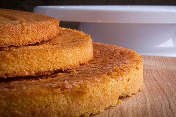 Homemade Cake Making
