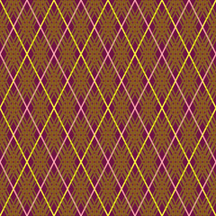 Rhombic seamless pattern in muted colors