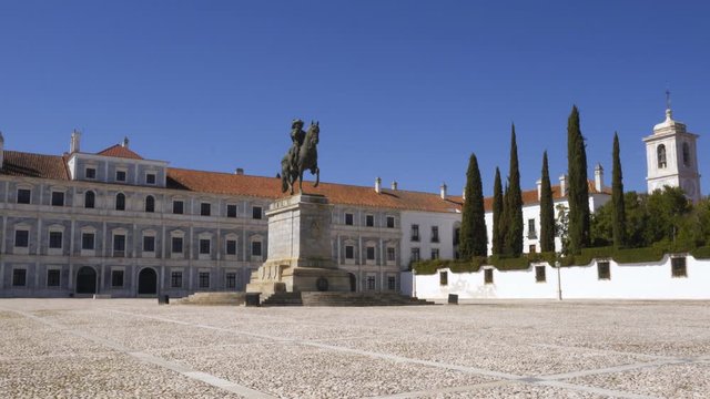 Paco ducal in Vila Vicosa in Alentejo, Portugal