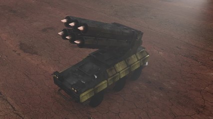 missle launcher machine CGI