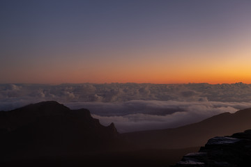 Sunrise in the Mountain