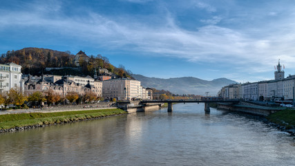 Obraz premium Blick auf Salzburg