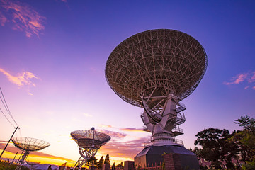 Radio Telescope at Astronomical Observatory, Beijing, China