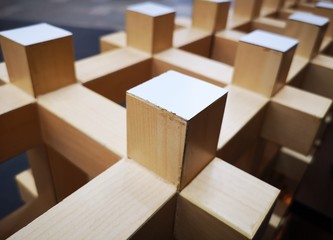 Square Wood Cube Puzzle Solution