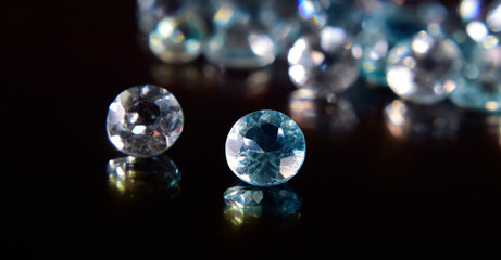 A genuine diamond is a diamond that has been cut and clean. Rare and expensive to make.