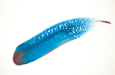 Abstract of water color on white paper