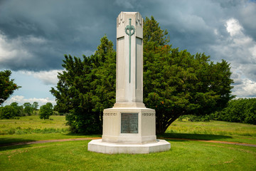 Obraz premium Saratoga National Historical Park, Saratoga County, Upstate New York, USA.