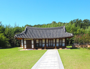 Obraz premium Scenery of Juknokwon in Damyang, Jeonnam, South Korea, Asia