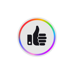 Thumbs Up -  Modern App Button